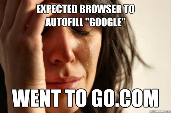 expected browser to 
autofill 