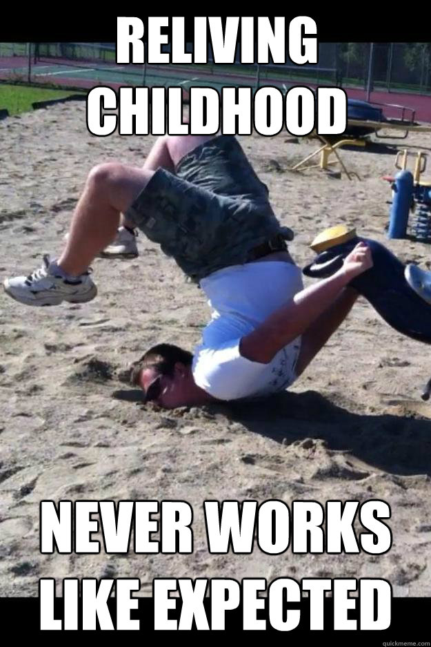 reliving childhood  never works like expected - reliving childhood  never works like expected  Mangled Matt