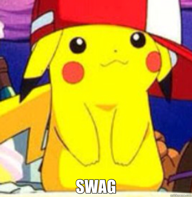  SWAG -  SWAG  pikachu hat