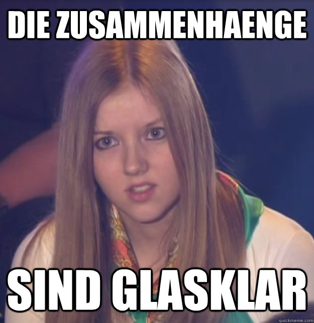 Die zusammenhaenge sind glasklar  scumbag gameshow helper