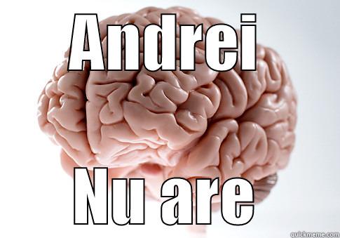 ANDREI NU ARE Scumbag Brain