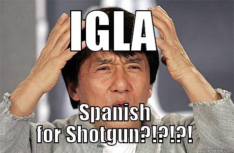 IGLA SPANISH FOR SHOTGUN?!?!?! EPIC JACKIE CHAN