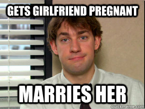 Gets Girlfriend Pregnant marries her   