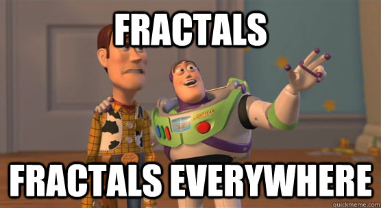 Fractals  Fractals everywhere - Fractals  Fractals everywhere  Toy Story Everywhere