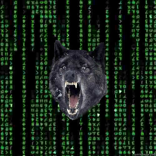    Insane Programmer Wolf