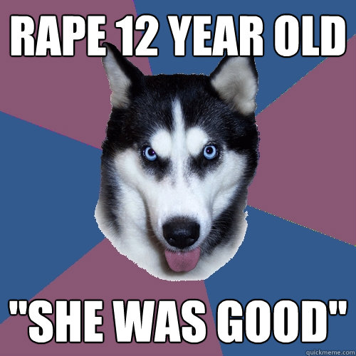 rape 12 year old 