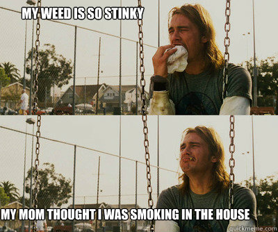 My weed is so stinky  my mom thought i was smoking in the house - My weed is so stinky  my mom thought i was smoking in the house  First World Stoner Problems