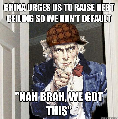 china urges us to raise debt ceiling so we don't default 