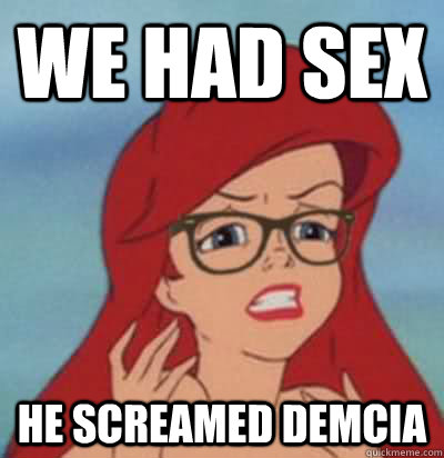 We had sex he screamed DEMCIA  Hipster Ariel