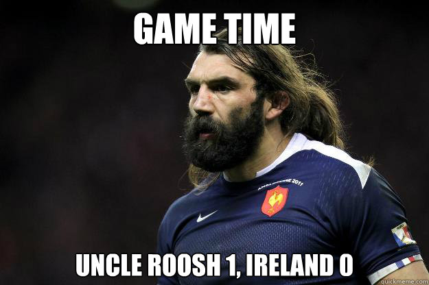 Game Time Uncle Roosh 1, Ireland 0  Uncle Roosh