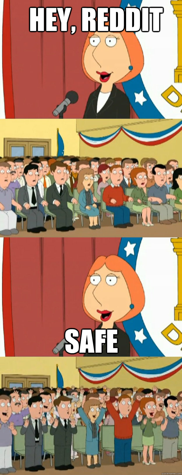 hey, reddit safe  Lois Griffin