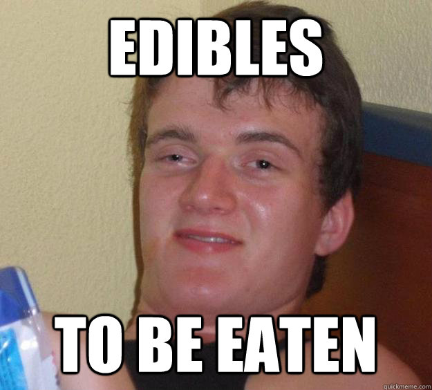 EDIBLES TO BE EATEN - EDIBLES TO BE EATEN  10 Guy