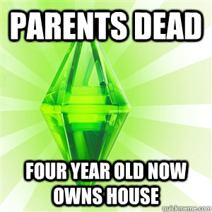 Parents dead Four year old now owns house  