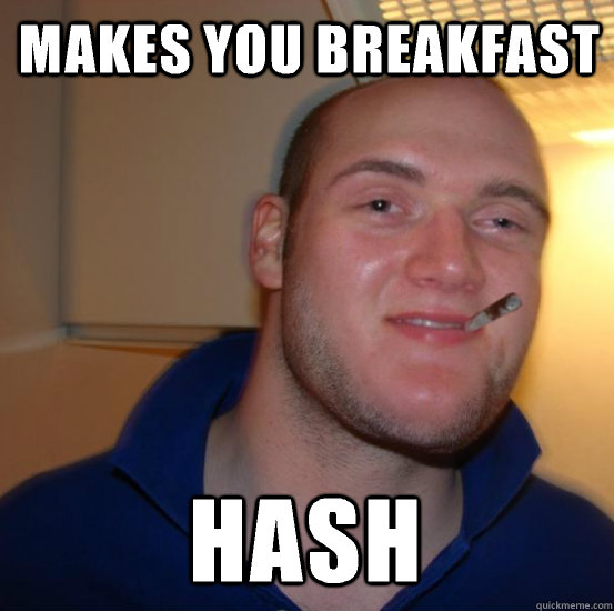 Makes you breakfast Hash - Makes you breakfast Hash  Good 10 Guy Greg