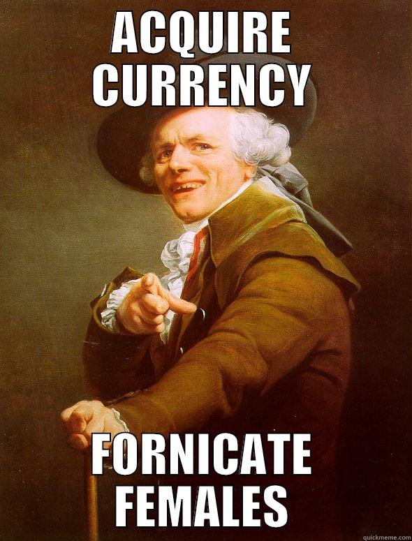 ACQUIRE CURRENCY FORNICATE FEMALES Joseph Ducreux