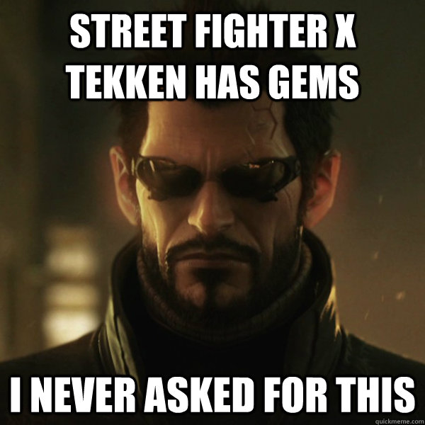 Street Fighter X Tekken has gems I never asked for this  Adam Jensen