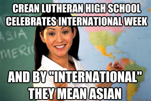 Crean Lutheran High School celebrates International Week and by 