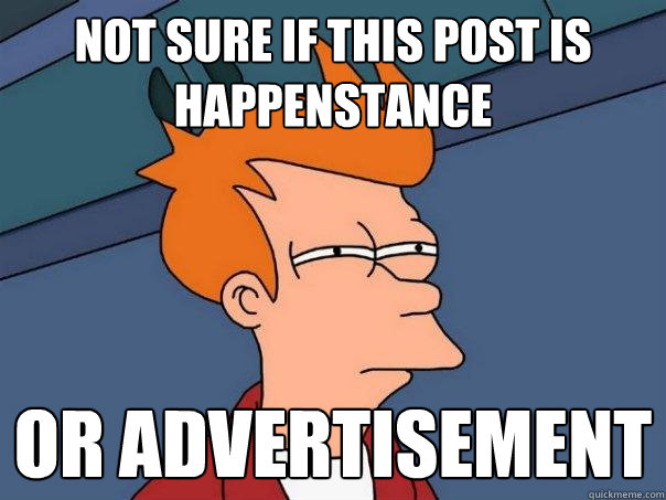 Not sure if this post is happenstance Or advertisement  Futurama Fry