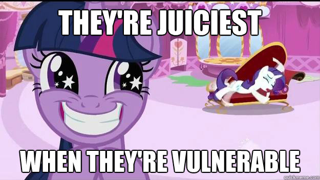 They're Juiciest When They're Vulnerable  Vulnerable Rarity