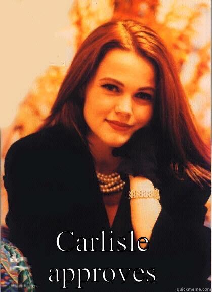 Belinda quotes -  CARLISLE APPROVES Misc