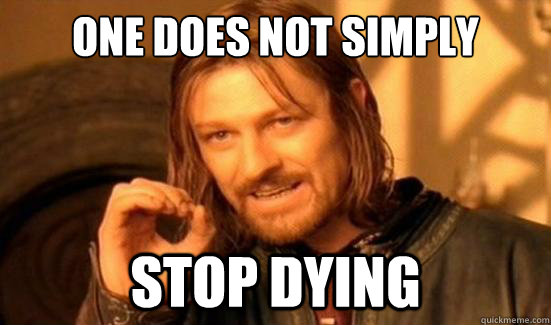 One Does Not Simply stop dying  Boromir