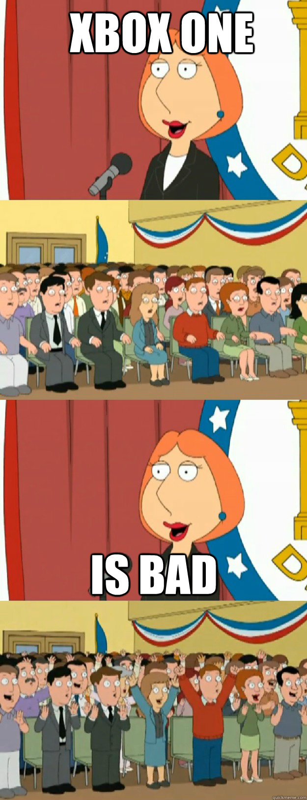 xbox one is bad  Lois Griffin