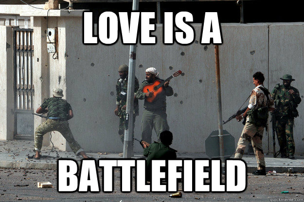 Love is A Battlefield    