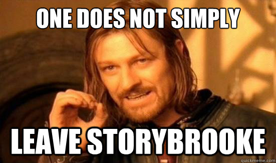 One Does Not Simply Leave storybrooke  Boromir