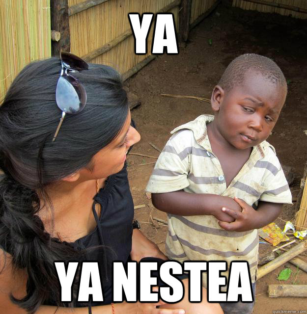 YA YA NESTEA  Skeptical Third World Child