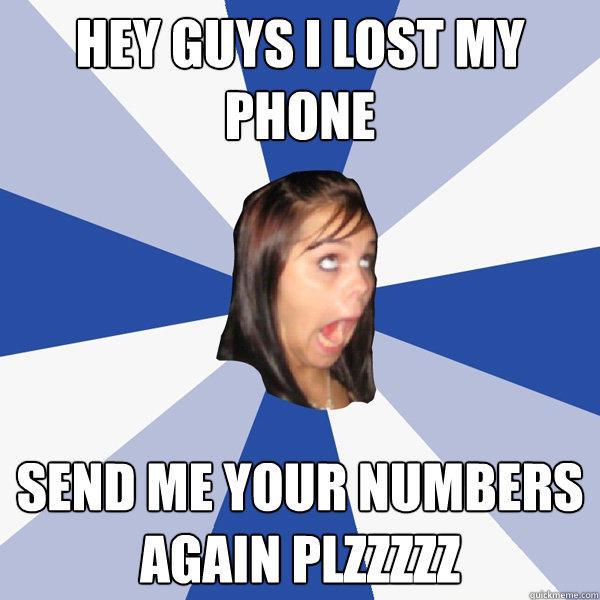 Hey guys i lost my phone send me your numbers again plzzzzz  