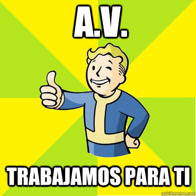 A.V.  Trabajamos para ti  Fallout new vegas