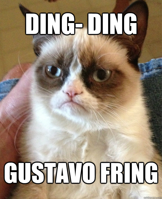 DING- DING Gustavo Fring  Grumpy Cat