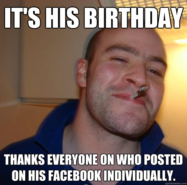 It's his birthday Thanks everyone on who posted on his facebook individually. - It's his birthday Thanks everyone on who posted on his facebook individually.  Misc