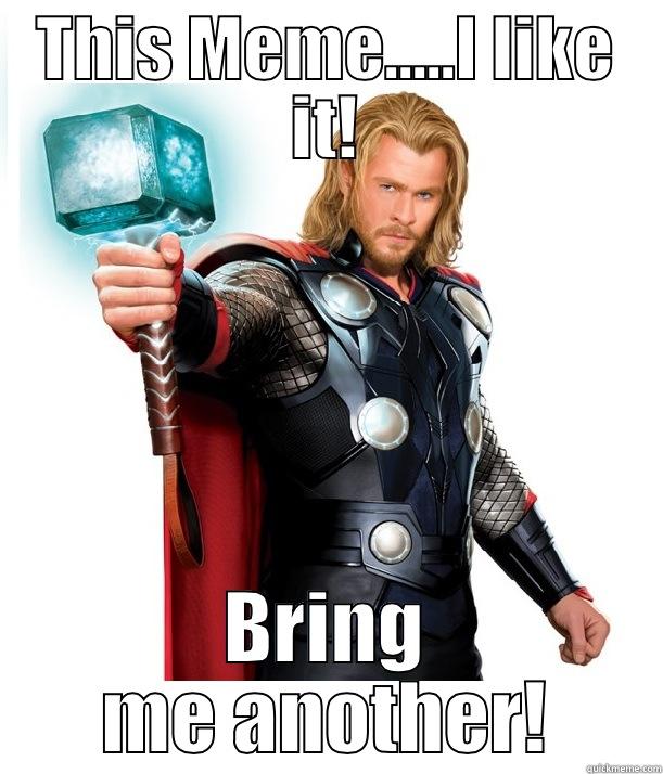 This Meme... - THIS MEME.....I LIKE IT! BRING ME ANOTHER! Advice Thor