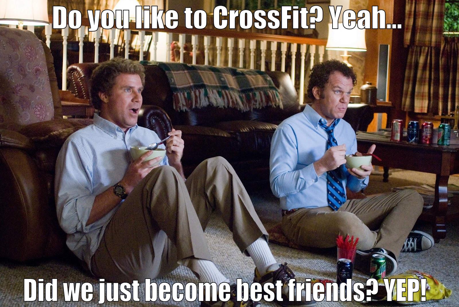 DO YOU LIKE TO CROSSFIT? YEAH... DID WE JUST BECOME BEST FRIENDS? YEP!  Misc