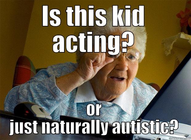 Everyones reaction to SammyClassicSonicFan - IS THIS KID ACTING? OR JUST NATURALLY AUTISTIC? Grandma finds the Internet