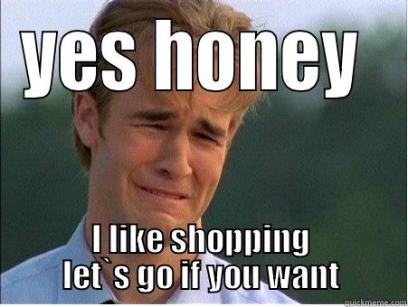 shopping for men - YES HONEY  I LIKE SHOPPING LET`S GO IF YOU WANT 1990s Problems