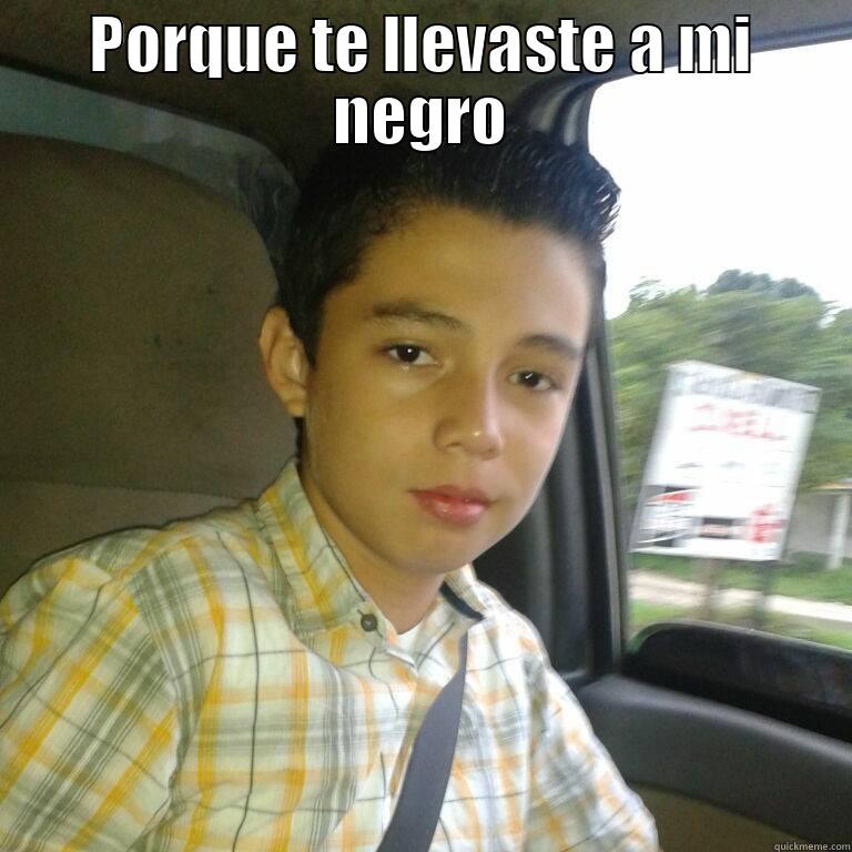 PORQUE TE LLEVASTE A MI NEGRO  Misc