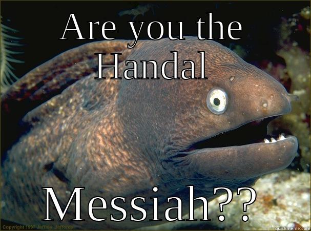 ARE YOU THE HANDAL MESSIAH?? Bad Joke Eel