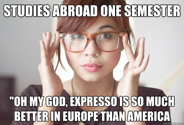 Studies abroad one semester 