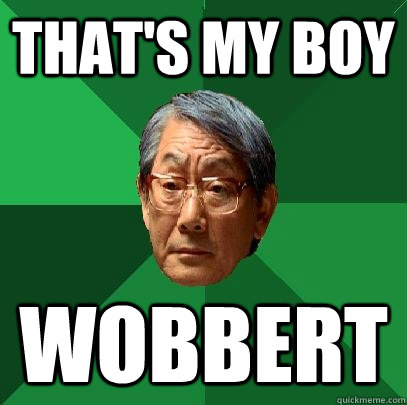 That's my boy Wobbert  High Expectations Asian Father