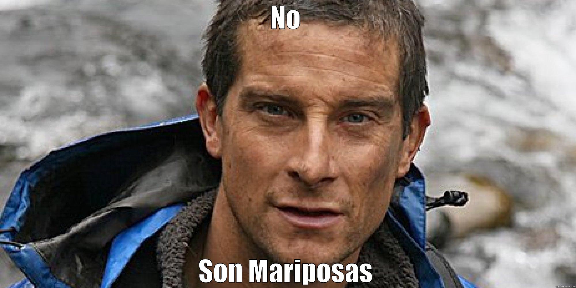 Bear Grylls Butterflys - NO SON MARIPOSAS Misc