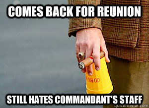 Comes Back For Reunion Still Hates Commandant's Staff  Good Guy VMI Alumni