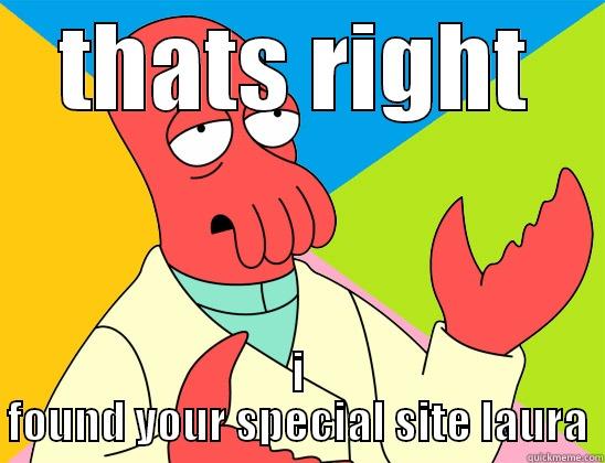 NYEH one direction - THATS RIGHT I FOUND YOUR SPECIAL SITE LAURA Futurama Zoidberg 