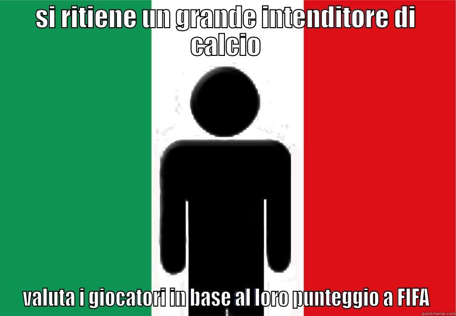 il calcio - SI RITIENE UN GRANDE INTENDITORE DI CALCIO VALUTA I GIOCATORI IN BASE AL LORO PUNTEGGIO A FIFA Misc
