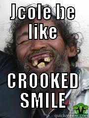 JCOLE BE LIKE CROOKED SMILE Misc