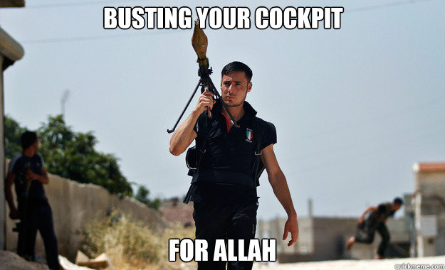 Busting Your Cockpit For ALLAH   Ridiculously Photogenic Syrian Soldier