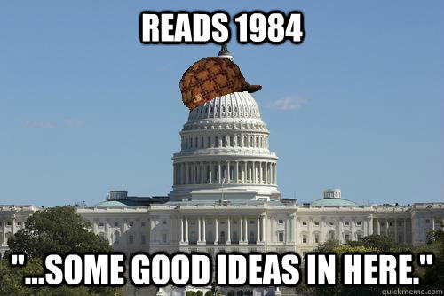 Reads 1984 