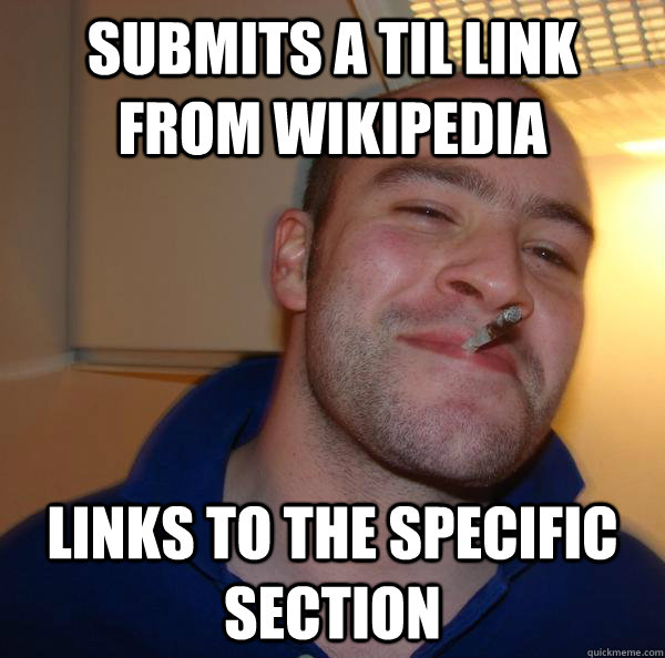 Submits a TIL link from Wikipedia Links to the specific section - Submits a TIL link from Wikipedia Links to the specific section  Misc