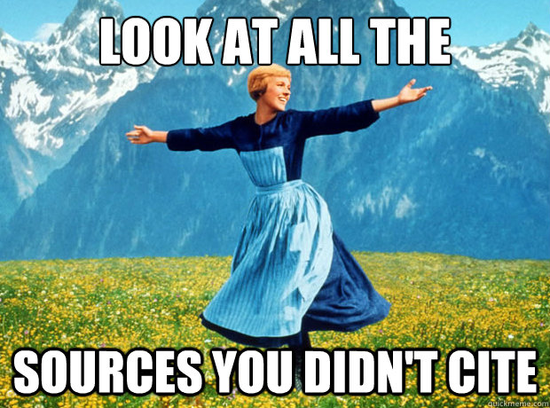 Look at all the sources you didn't cite - Look at all the sources you didn't cite  Sound of Music- Election